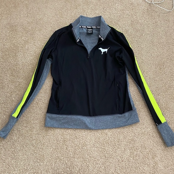 VS PINK Quarter Zip - Picture 1 of 3